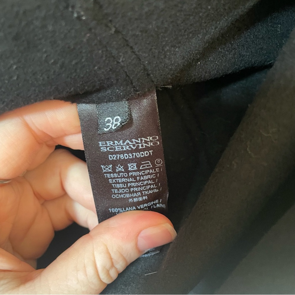 Ermanno Scervino Double-Breasted Wool Peacoat - size 38 - EUC - Picture 6 of 6